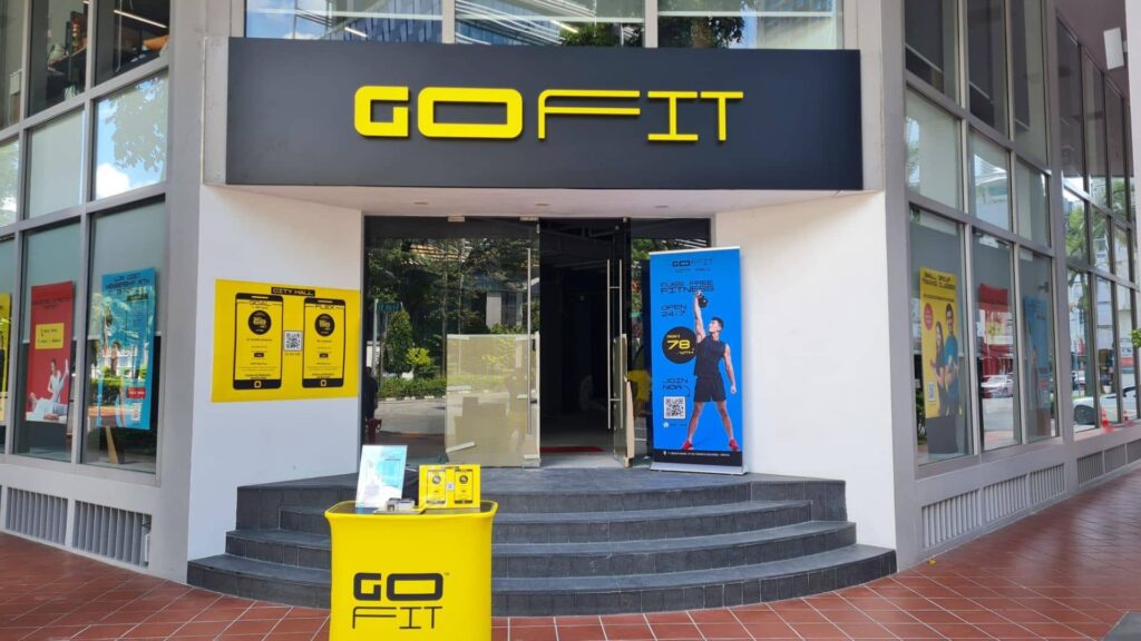 GoFit City Hall is a gym on Beach Road, Singapore
